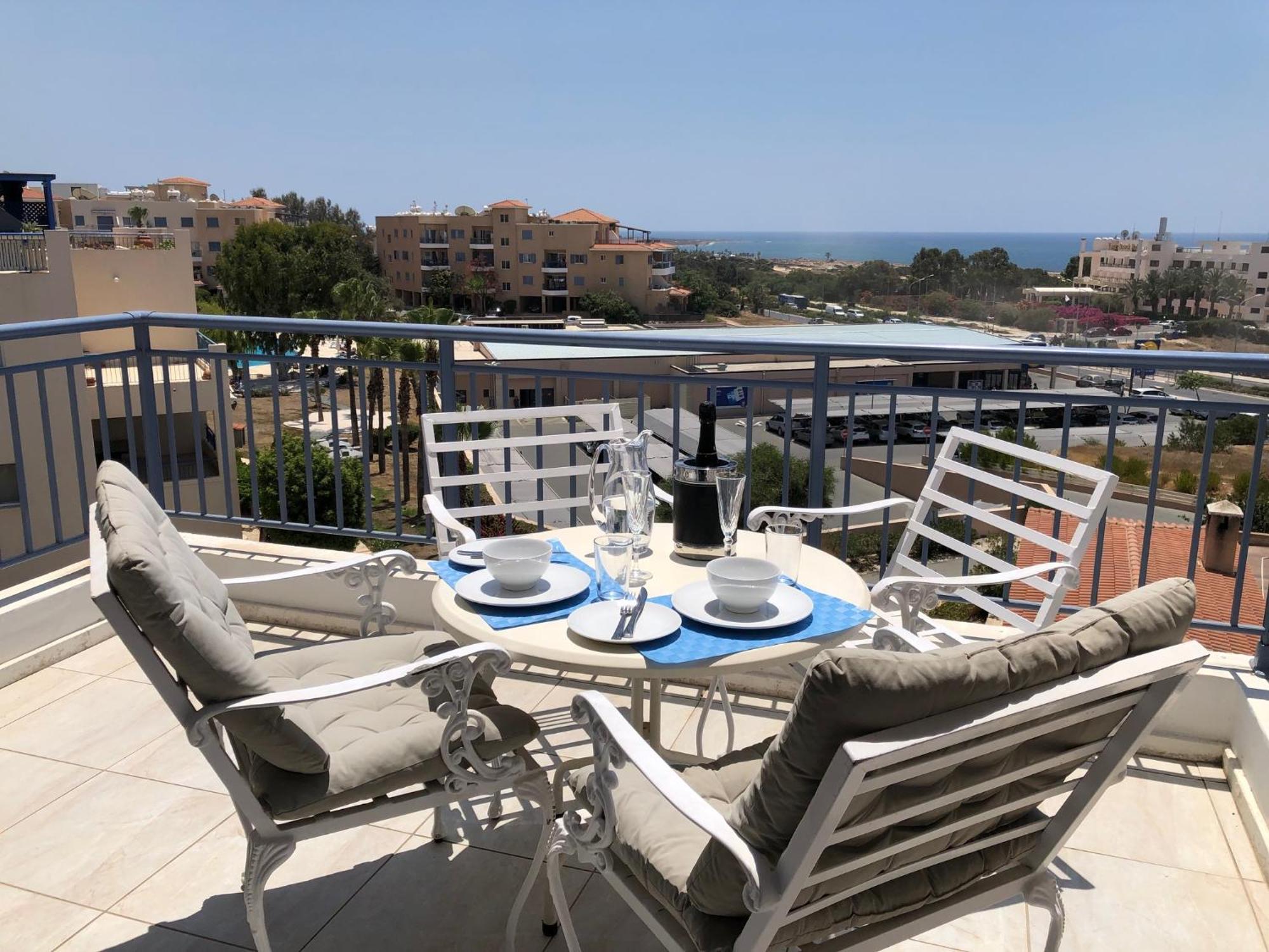 Paphos Kings Palace - Modern Penthouse With Incredible Sea Views מראה חיצוני תמונה